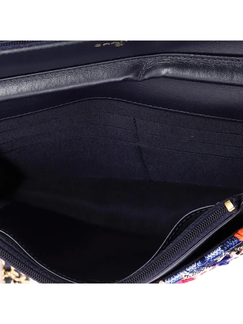 Chanel Wallet On Chain Quilted Tweed #281360C40B